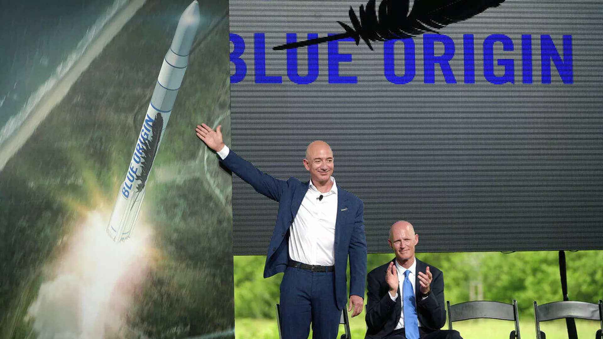 Jeff Bezos y su proyecto Blue Origin