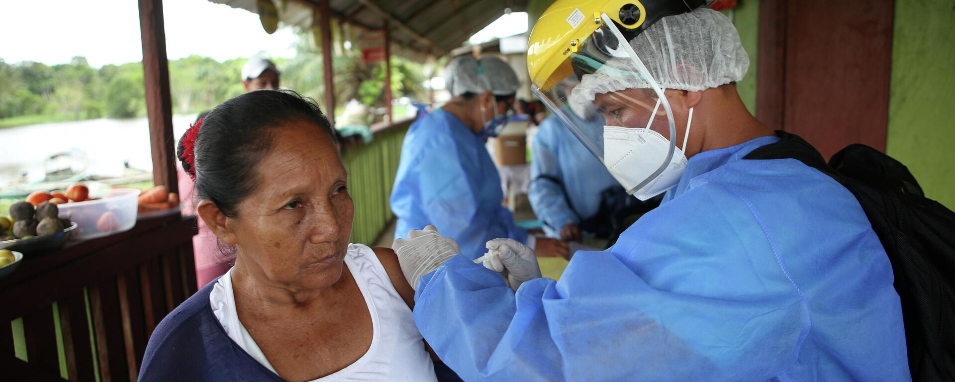 Vacunación contra COVID-19 en Iquitos, Perú - Sputnik Mundo, 1920, 17.06.2021