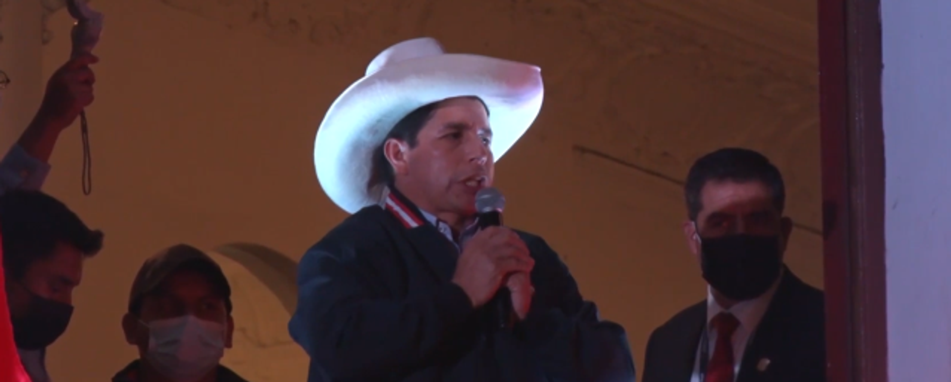 Pedro Castillo: Jamás aprovecharé un espacio democrático para limpiar mis delitos Pedro Castillo: Jamás aprovecharé un espacio democrático para limpiar mis delitos - Sputnik Mundo, 1920, 11.06.2021