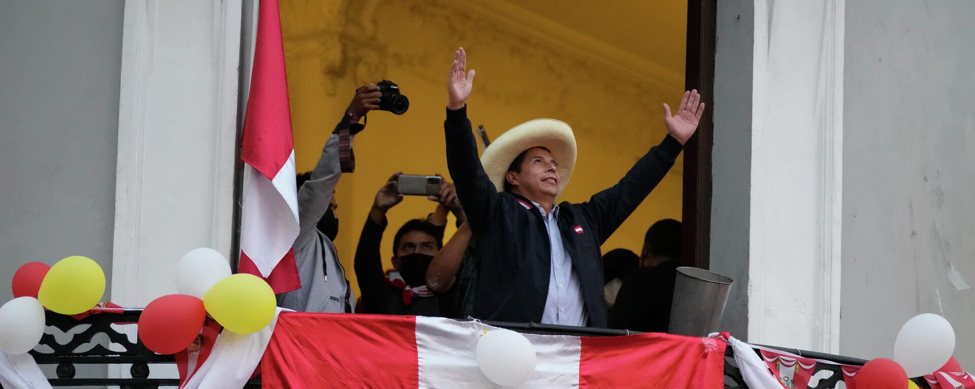 Pedro Castillo, candidato a la presidencia de Perú - Sputnik Mundo, 1920, 20.05.2022