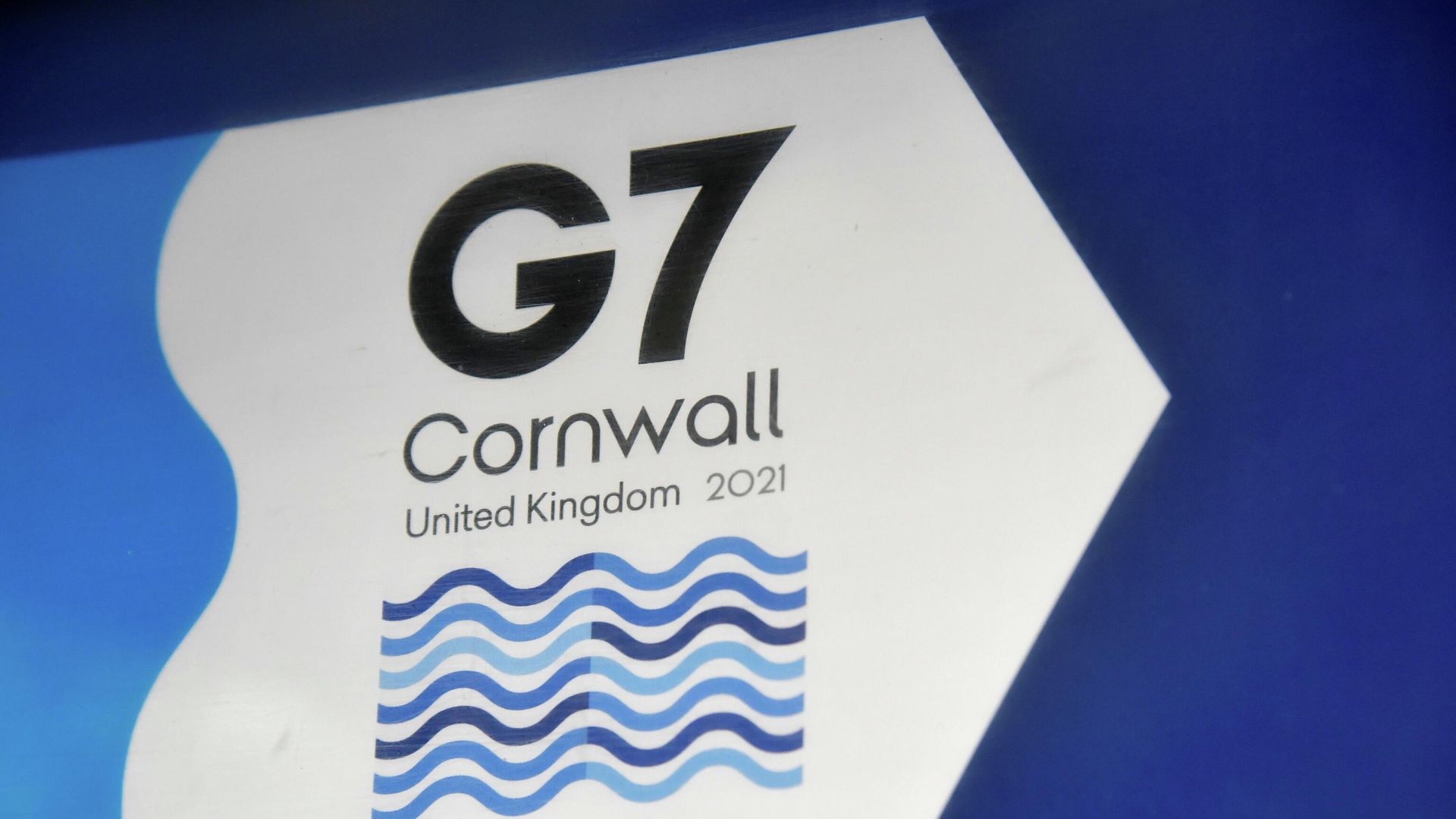 Logo de la cumbre del G7 en Cornualles, el Reino Unido Logo de la cumbre del G7 en Cornualles, el Reino Unido - Sputnik Mundo, 1920, 13.06.2021