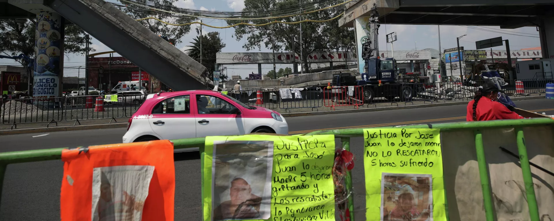 Derrumbe del metro en Ciudad de México Derrumbe del metro en Ciudad de México - Sputnik Mundo, 1920, 16.06.2021