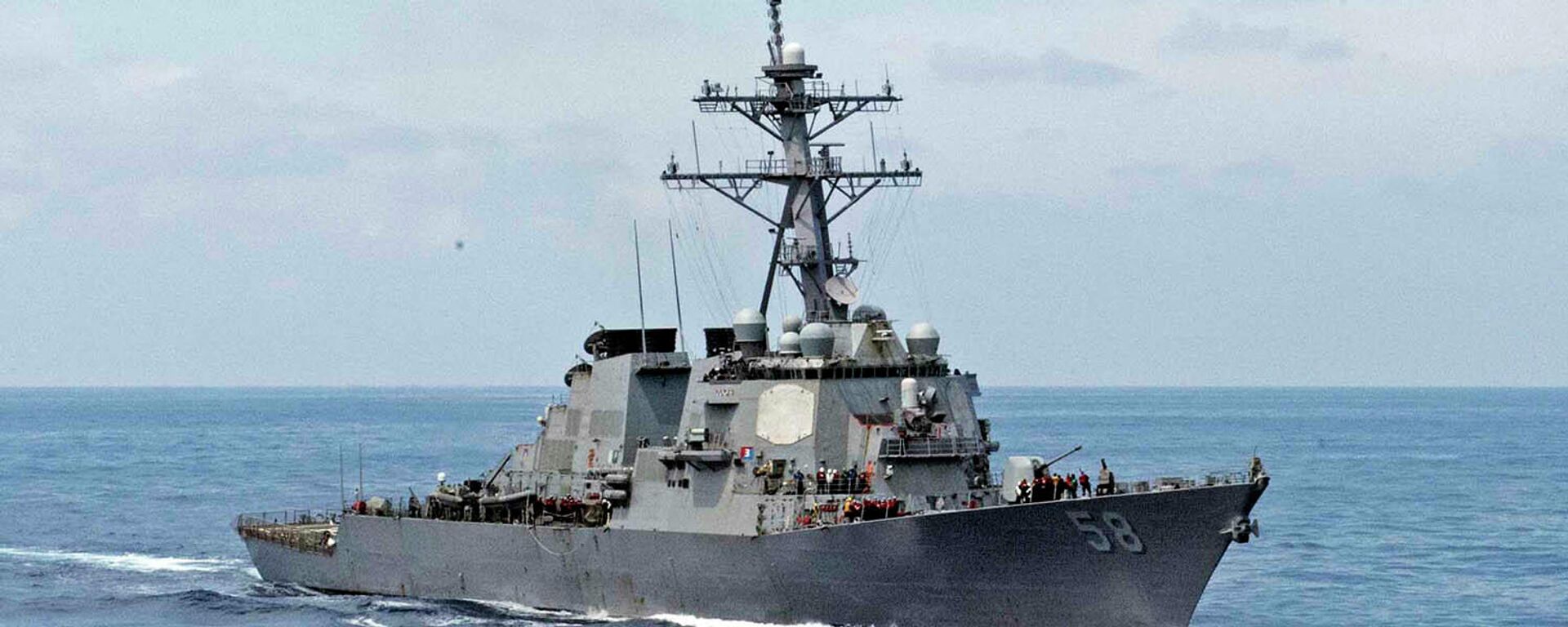 El destructor estadounidense Laboon - Sputnik Mundo, 1920, 11.06.2021