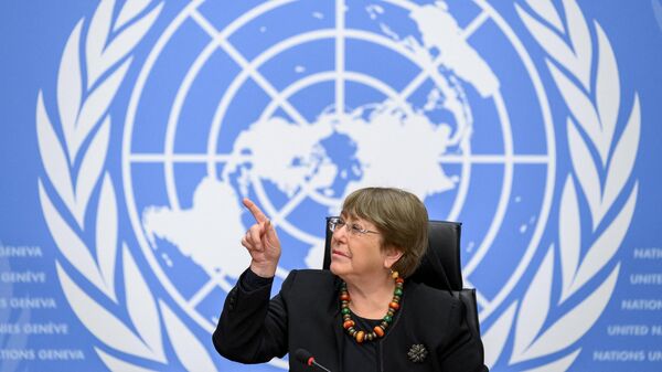 Michelle Bachelet, Alta Comisionada de la ONU para los Derechos Humanos - Sputnik Mundo