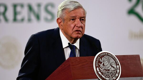 Andrés Manuel López Obrador, presidente de México - Sputnik Mundo