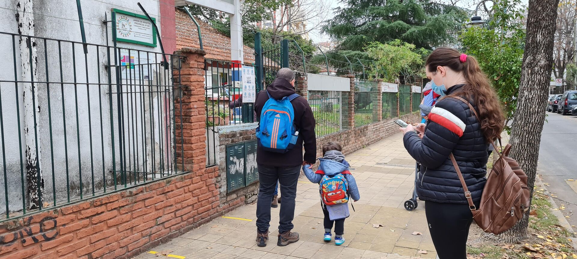 3,5 millones de chicos de la zona más poblada de Argentina volvieron a las aulas, con estricto protocolo - Sputnik Mundo, 1920, 16.06.2021