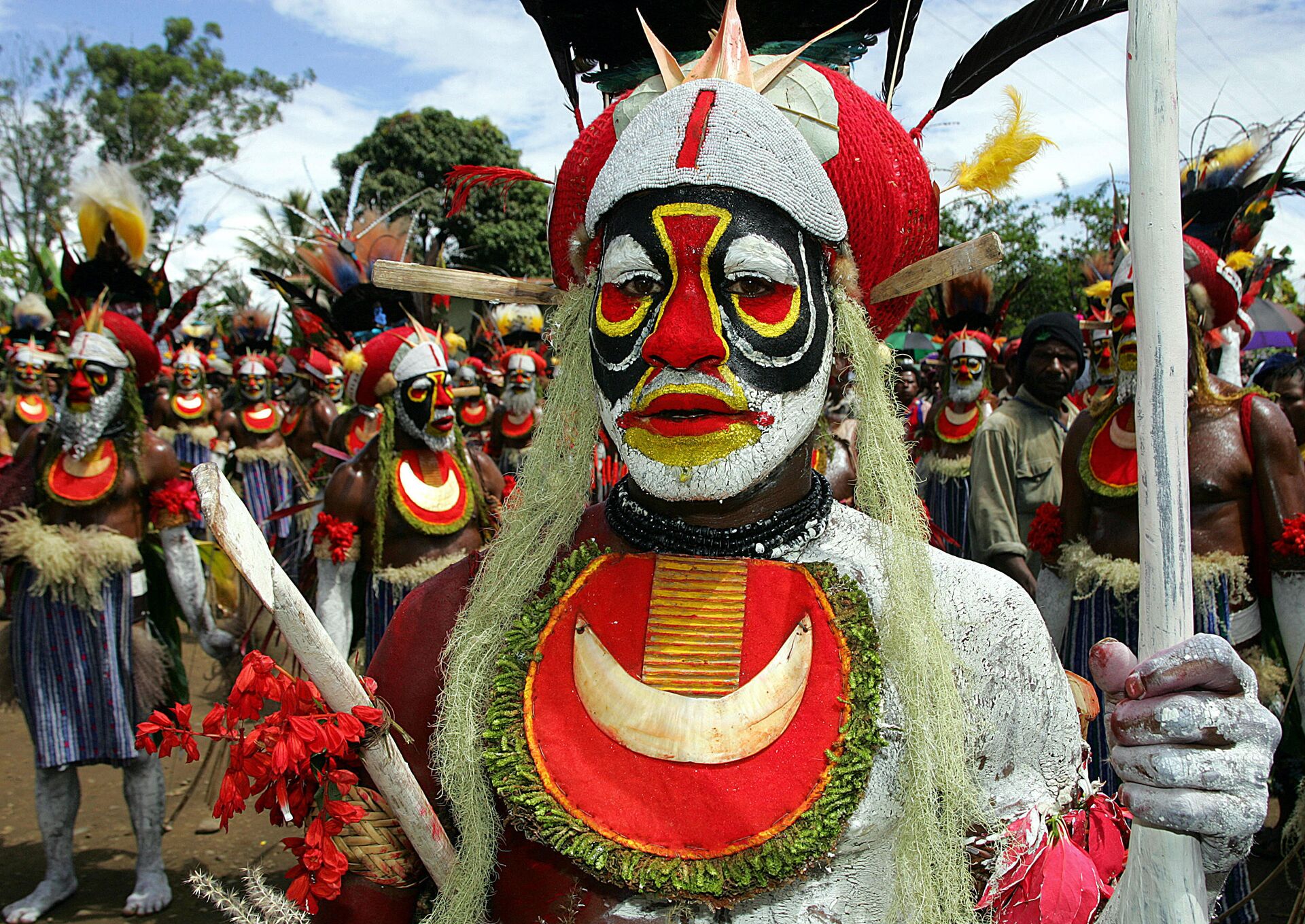 Guerreros Tepoka de Papúa Nueva Guinea - Sputnik Mundo, 1920, 17.06.2021