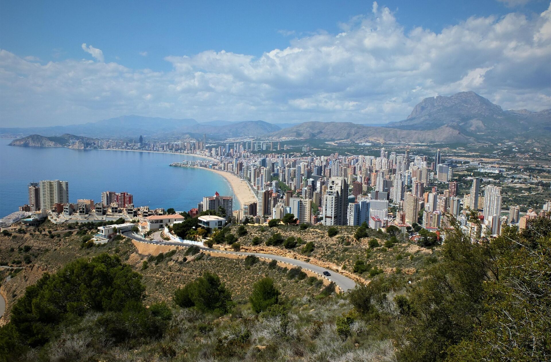 Panorámica de Benidorm en el mes de abril - Sputnik Mundo, 1920, 17.06.2021