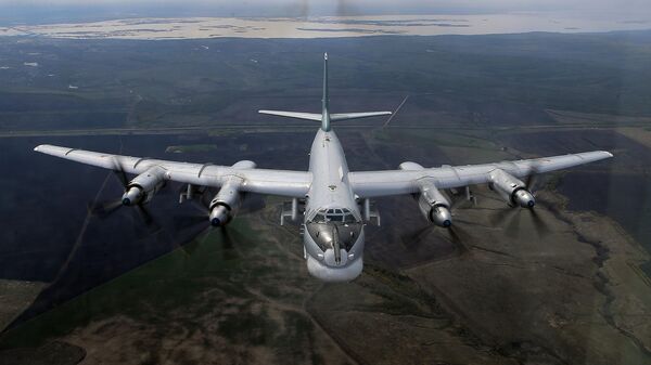 El bombardero ruso Tu-95MS - Sputnik Mundo