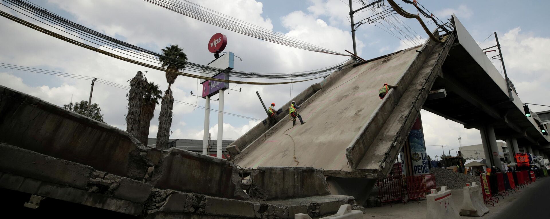 Derrumbe del metro en Ciudad de México - Sputnik Mundo, 1920, 18.06.2021