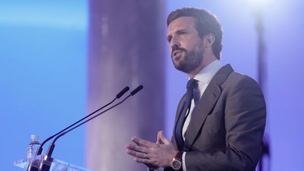 Pablo Casado, líder del PP - Sputnik Mundo