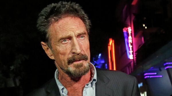 John McAfee, el creador del antivirus informático - Sputnik Mundo