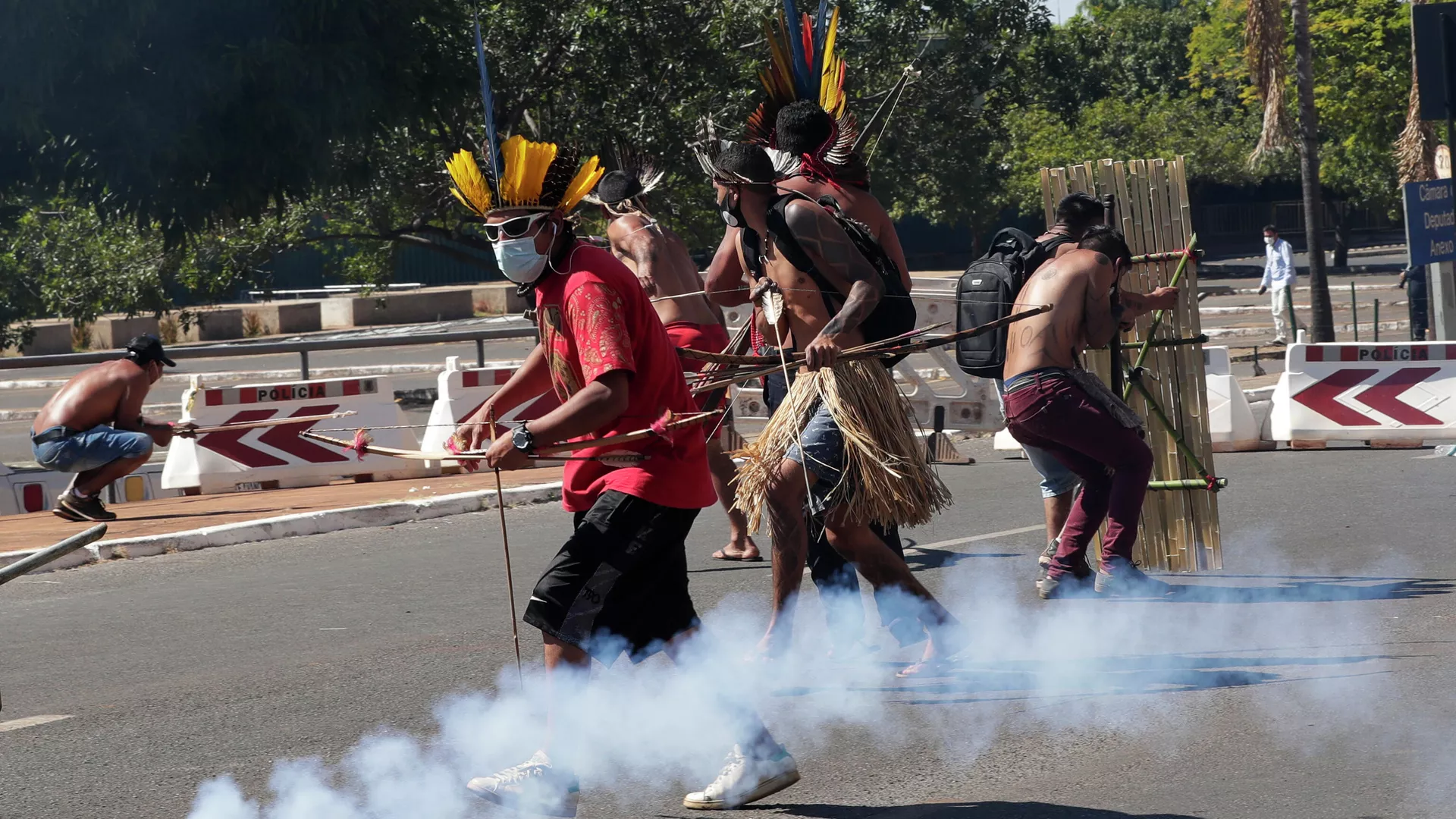 Protestas de indígenas de Brasil Protestas de indígenas de Brasil - Sputnik Mundo, 1920, 06.09.2021