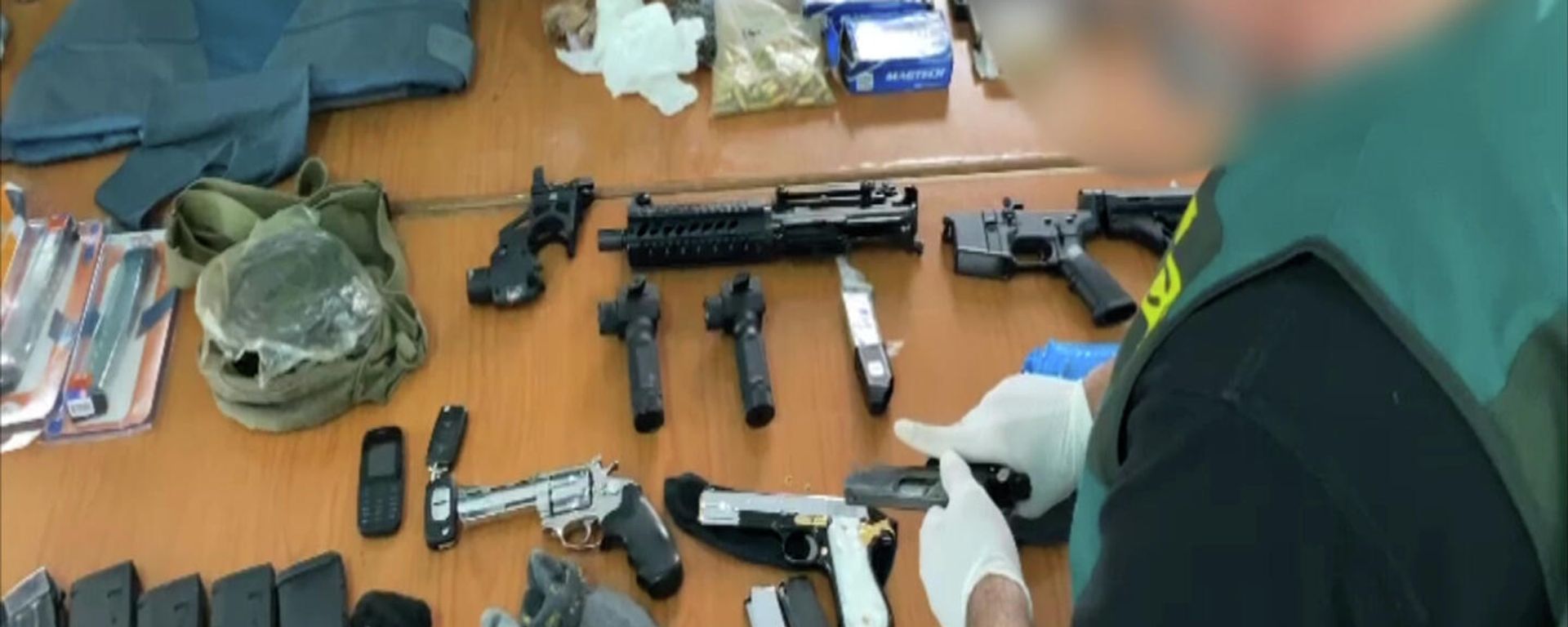 Armamento intervenido a los narcotraficantes Armamento intervenido a los narcotraficantes - Sputnik Mundo, 1920, 23.06.2021