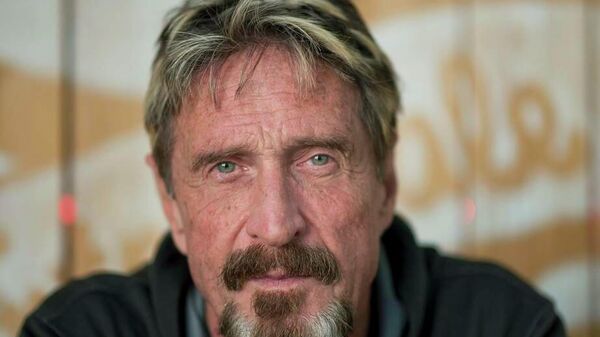 John McAfee, empresario y programador británico-estadounidense (archivo) - Sputnik Mundo