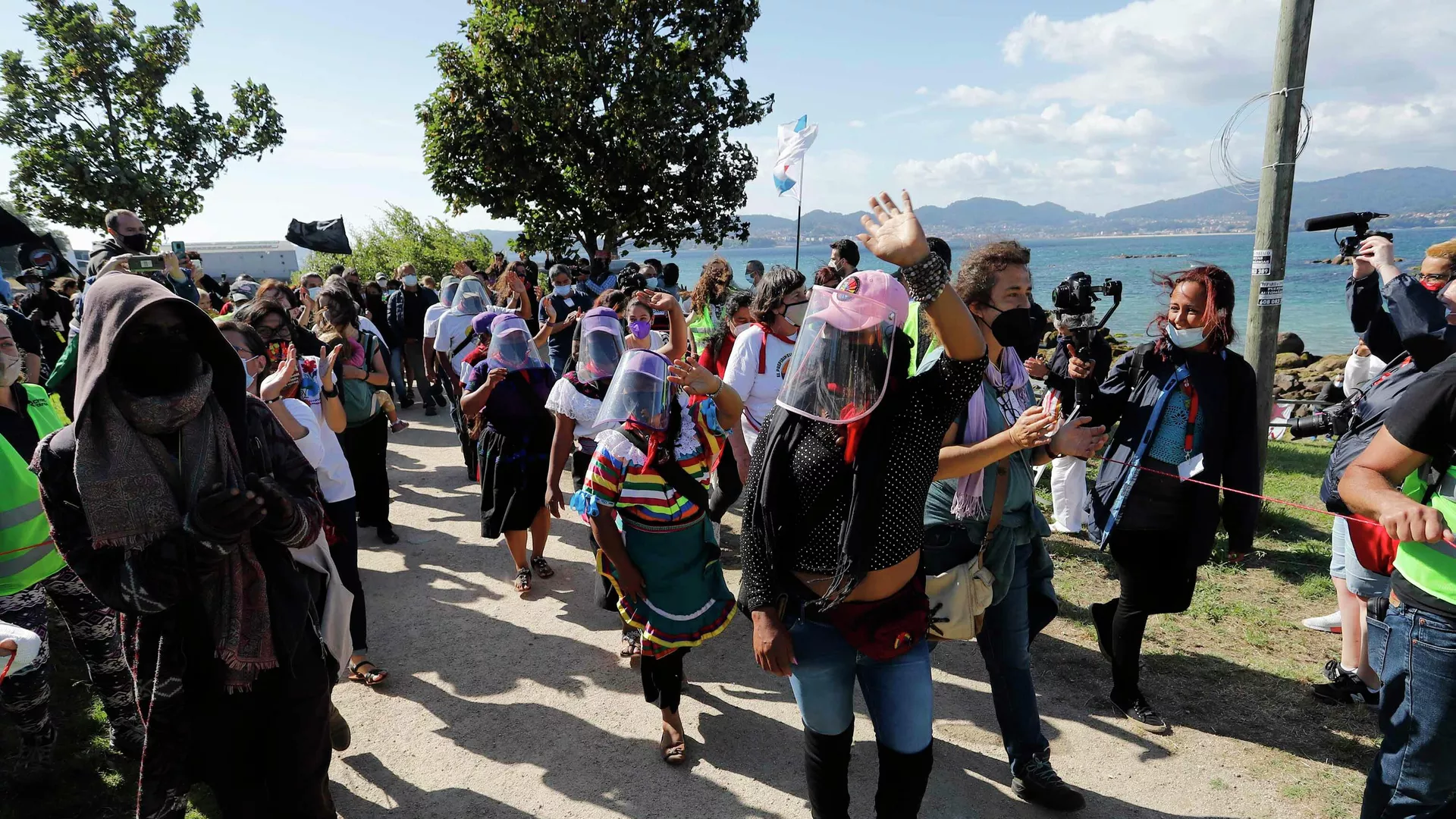 Componentes del Ejército Zapatista desembarcan en la playa de Carril Componentes del Ejército Zapatista desembarcan en la playa de Carril - Sputnik Mundo, 1920, 24.06.2021