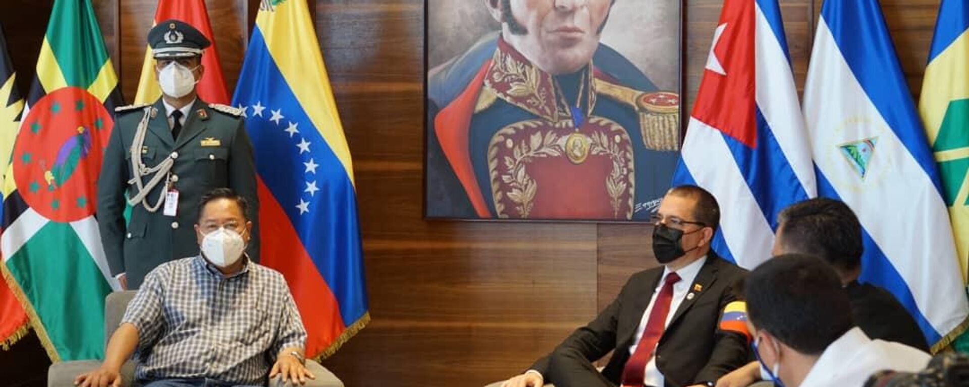 El presidente de Bolivia, Luis Arce, en Venezuela - Sputnik Mundo, 1920, 24.06.2021