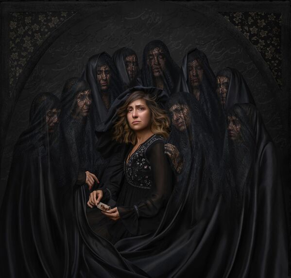 'The loneliness of the grief' ('La soledad del duelo'), de Forough Yavari, quedó en el segundo puesto de la categoría Portrait Story. - Sputnik Mundo