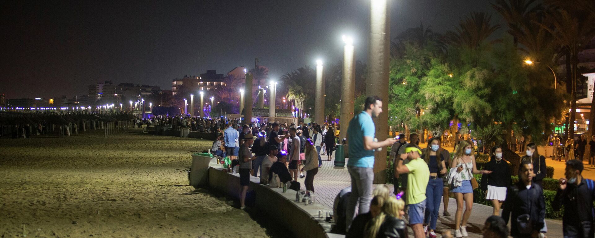 Turistas en Mallorca Turistas en Mallorca - Sputnik Mundo, 1920, 25.06.2021