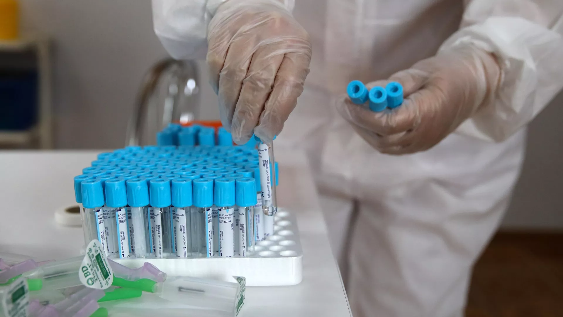 Tubos para muestras de material biológico