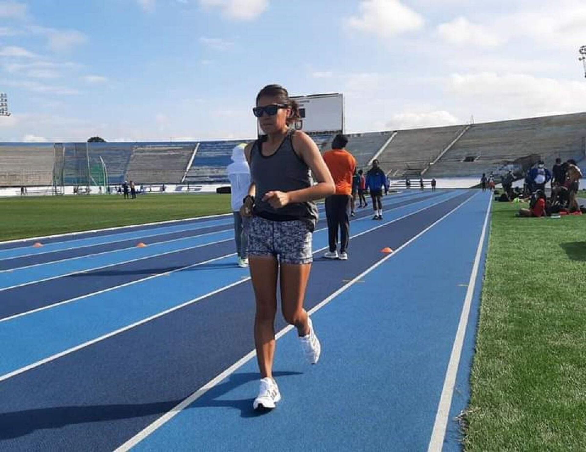 Ángela Castro entrenando - Sputnik Mundo, 1920, 01.07.2021