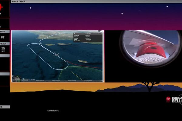 Trayectoria de vuelo del 747 que lanzó el cohete L1 de Virgin Orbit - Sputnik Mundo