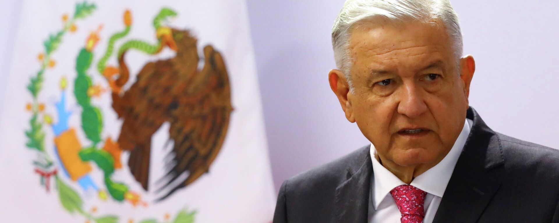 El presidente de México, Andrés Manuel López Obrador, durante el discurso del tercer aniversario de su triunfo en las elecciones 2018 - Sputnik Mundo, 1920, 15.07.2021