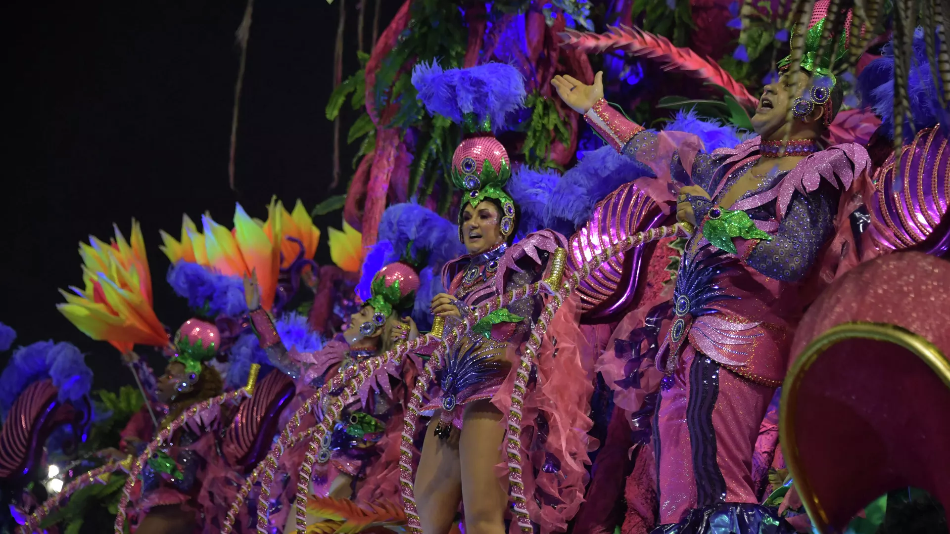 Carnaval en Sao Paulo, Brasil