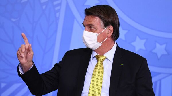 Jair Bolsonaro, presidente de Brasil - Sputnik Mundo