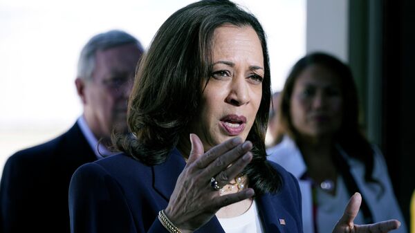 Kamala Harris, la vicepresidenta  de EEUU - Sputnik Mundo