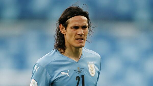 El delantero de la selección uruguaya de fútbol Edinson Cavani  - Sputnik Mundo