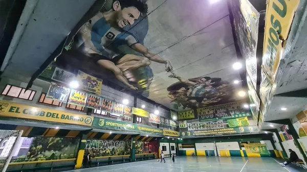 Cancha del Sportivo Pereyra, en el barrio de Barracas - Sputnik Mundo