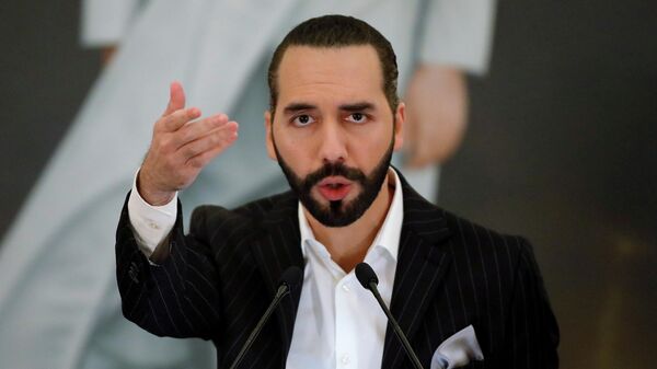 Nayib Bukele, presidente de El Salvador - Sputnik Mundo