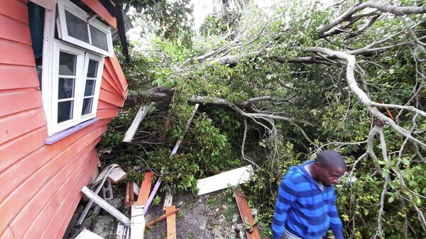 Destrucciones en Barbados - Sputnik Mundo