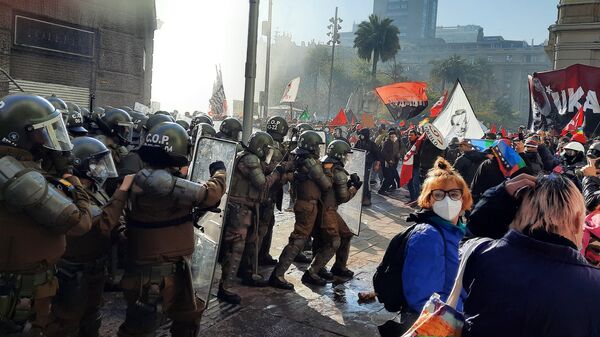 Plaza de Armas, Santiago  - Sputnik Mundo