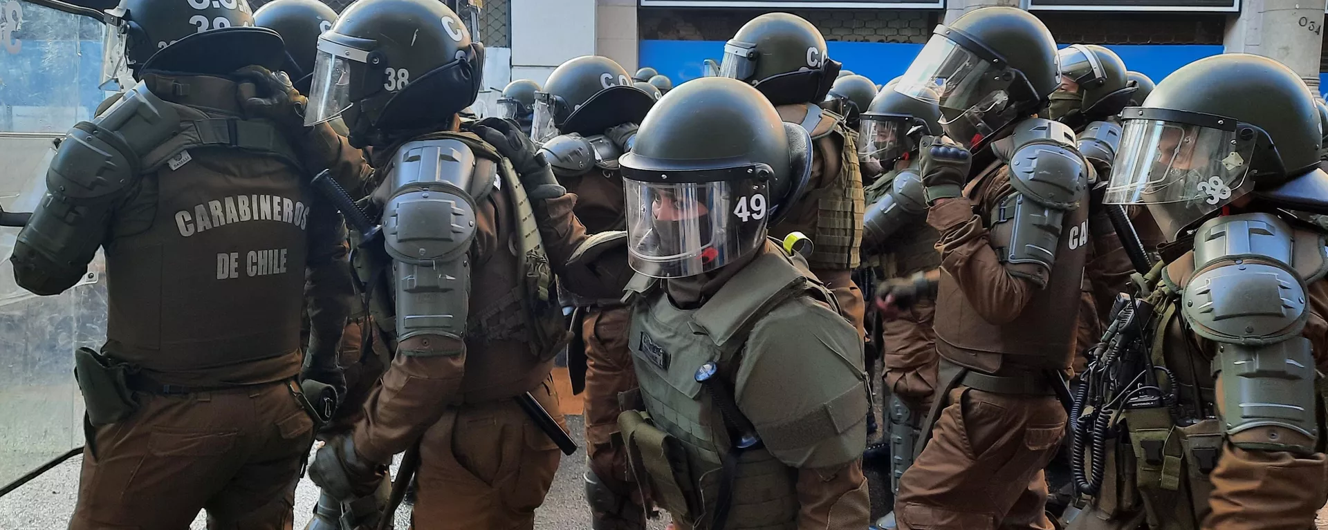 Policía miliatrizada Policía miliatrizada - Sputnik Mundo, 1920, 09.02.2022