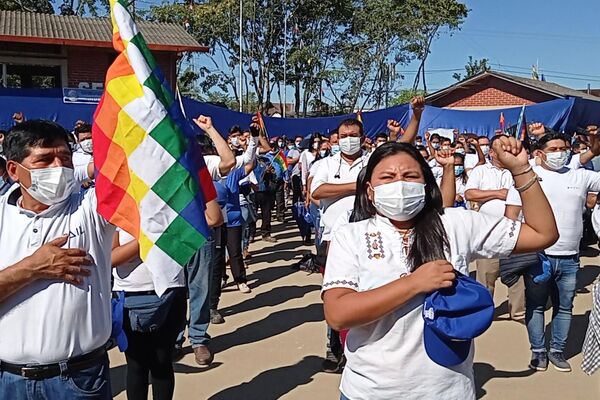 El presidente de Bolivia, Luis Arce reinauguró la hidrovía Ichilo-Mamoré en Puerto Villarroel - Sputnik Mundo