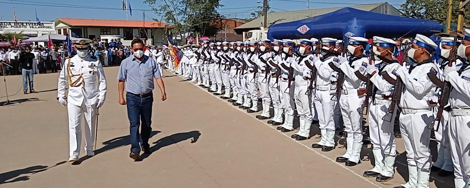 El presidente de Bolivia, Luis Arce reinauguró la hidrovía Ichilo-Mamoré en Puerto Villarroel - Sputnik Mundo, 1920, 05.07.2021