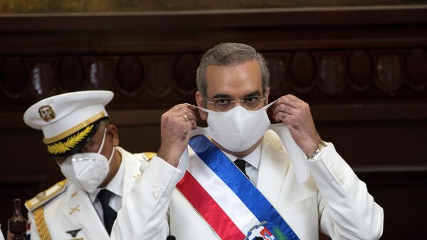 Luis Abinader, presidente de la República Dominicana - Sputnik Mundo