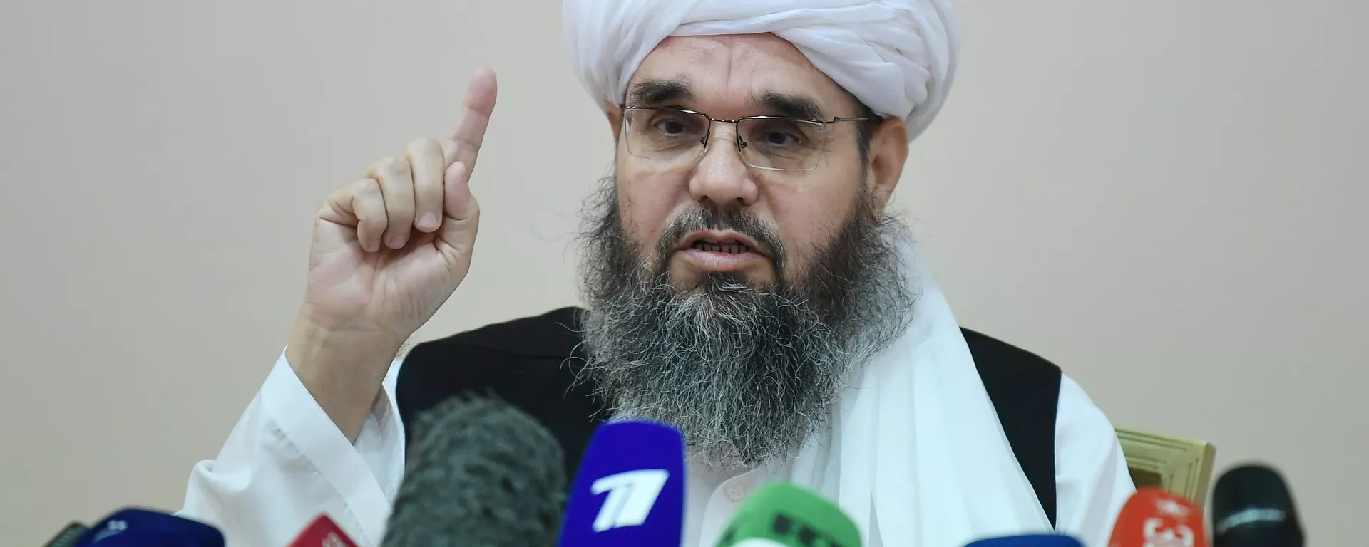 Shahabuddin Delawar, jefe de una delegación de los talibanes* Shahabuddin Delawar, jefe de una delegación de los talibanes* - Sputnik Mundo, 1920, 09.07.2021