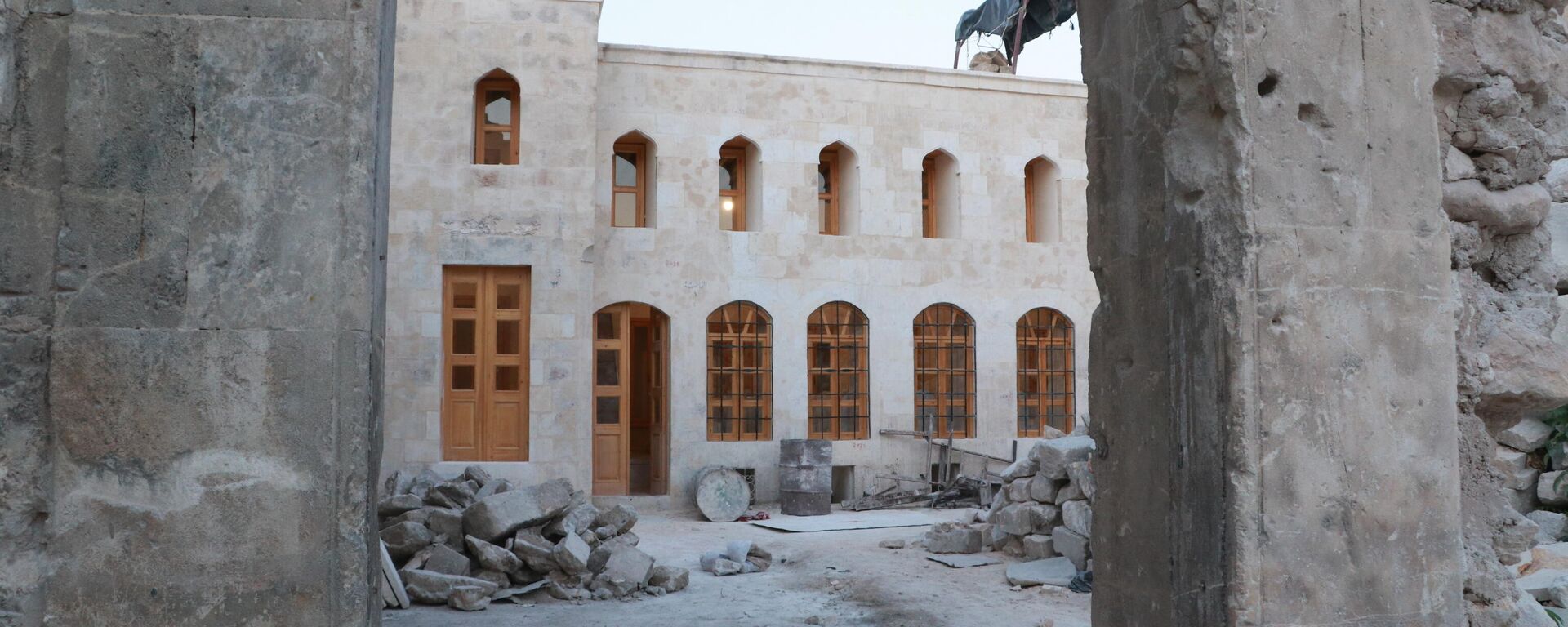 La barriada de la Ciudad Vieja y el mercado de Alepo - Sputnik Mundo, 1920, 09.07.2021