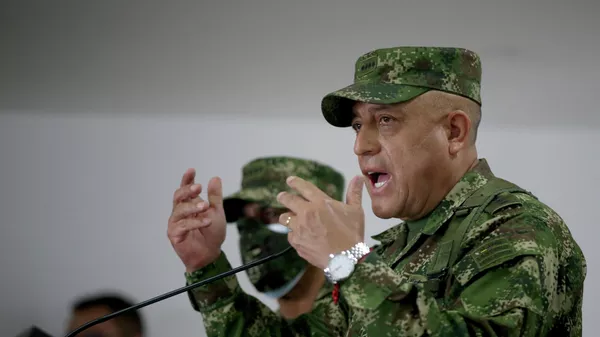 Luis Fernando Navarro, comandante de las Fuerzas Militares de Colombia  - Sputnik Mundo