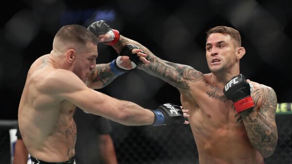 Conor McGregor y Dustin Poirier - Sputnik Mundo