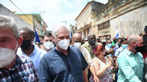 Miguel Díaz-Canel, presidente de Cuba - Sputnik Mundo