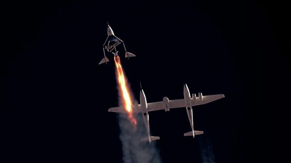 El avión espacial VSS Unity - Sputnik Mundo