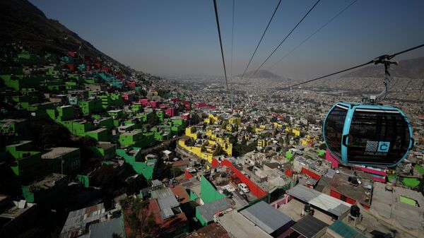 El cablebús de Ciudad de México - Sputnik Mundo