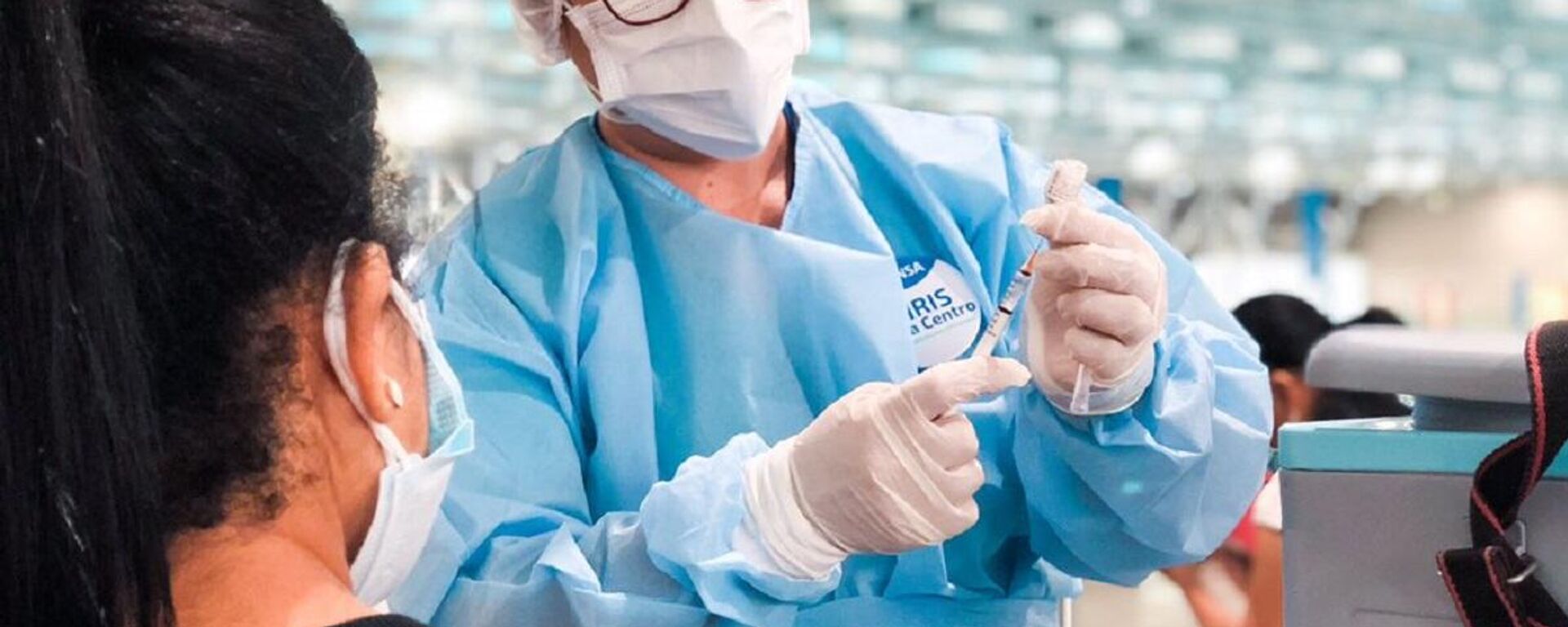 Centro de vacunación en Lima - Sputnik Mundo, 1920, 12.07.2021