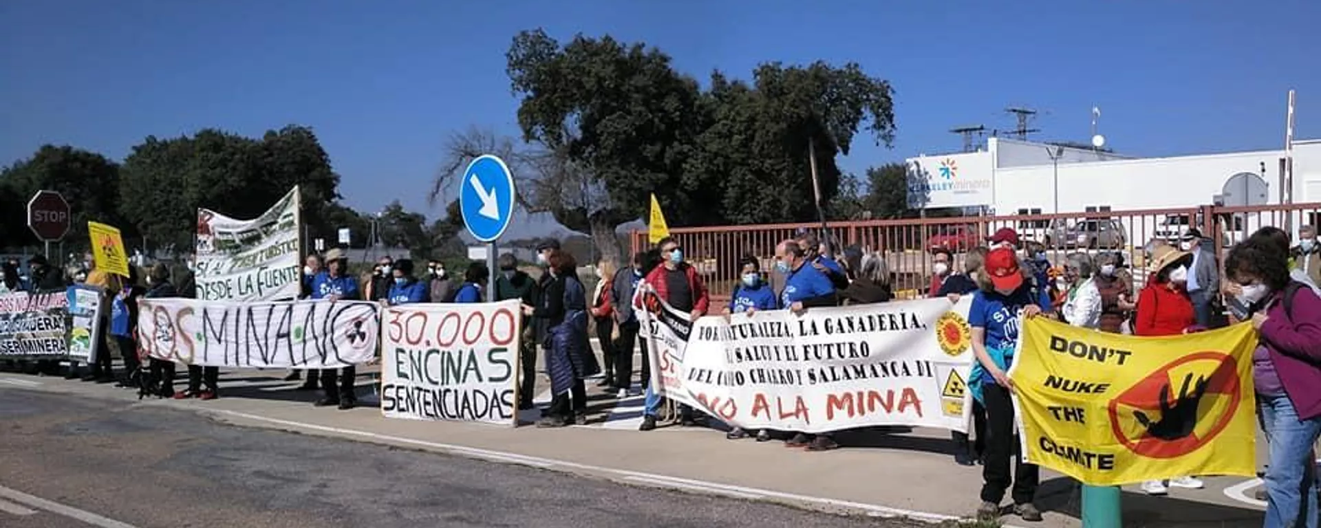 Protesta contra la mina de Retortillo (Salamanca) Protesta contra la mina de Retortillo (Salamanca) - Sputnik Mundo, 1920, 13.07.2021