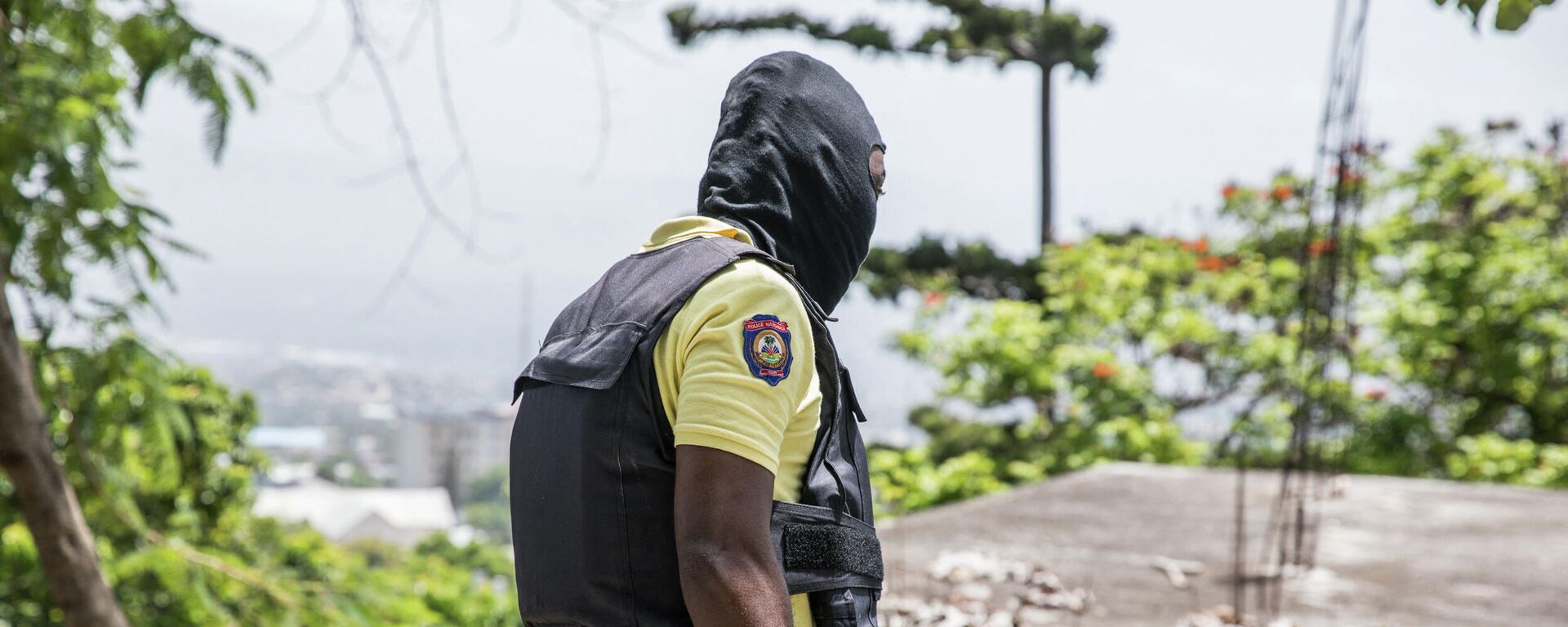 Agente de policía de Haití en Puerto Príncipe - Sputnik Mundo, 1920, 13.07.2021