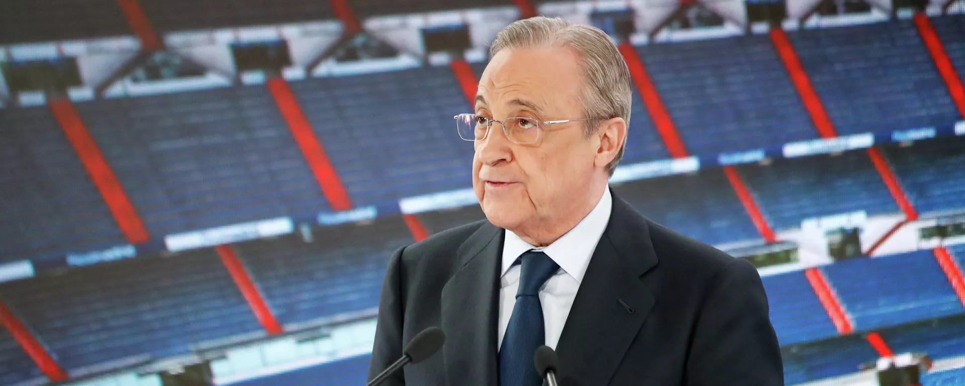 El presidente del Real Madrid, Florentino Pérez El presidente del Real Madrid, Florentino Pérez - Sputnik Mundo, 1920, 15.07.2021